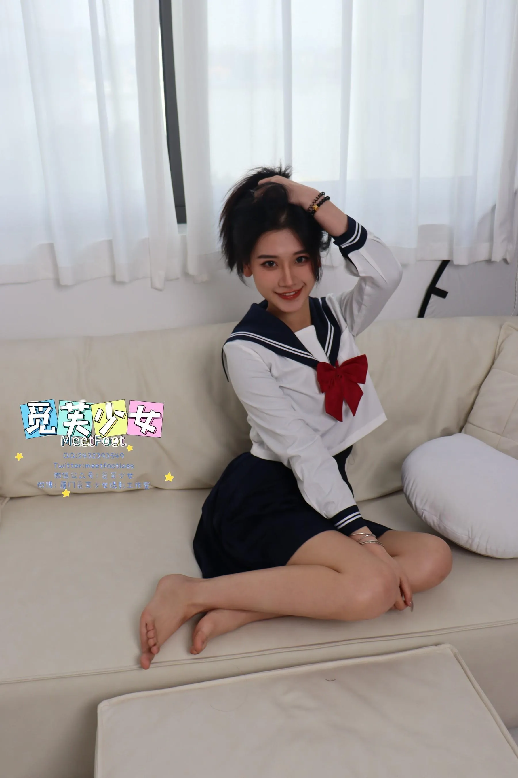觅芙少女 NO.032 Wendy-与jk少女相遇在动漫里的的夏天 [158P]插图9